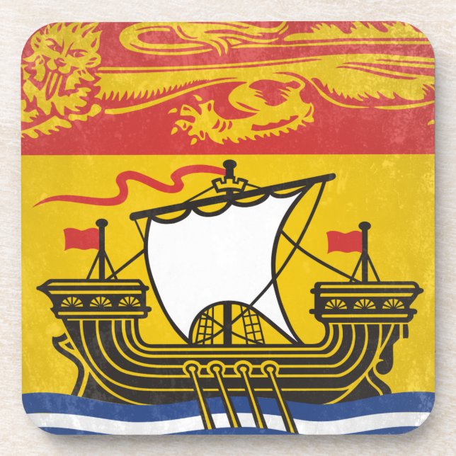 New Brunswick Beverage Coaster (Front)