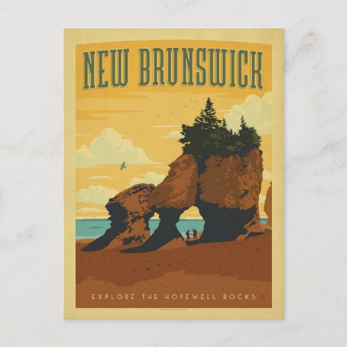 New Brunswick Canada Postcard