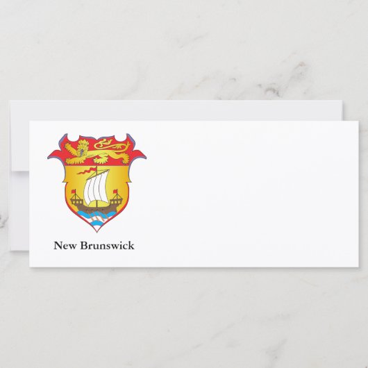 New Brunswick coat of arms (Front)
