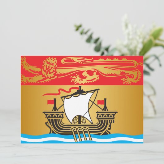 New Brunswick flag (Standing Front)