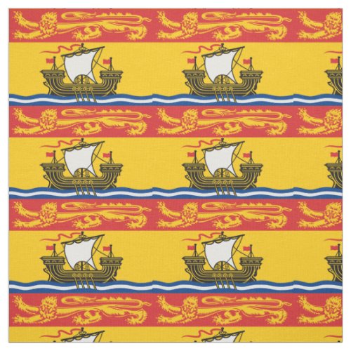 NEW BRUNSWICK Flag Fabric