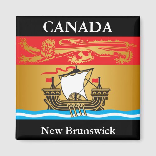 New Brunswick flag Magnet