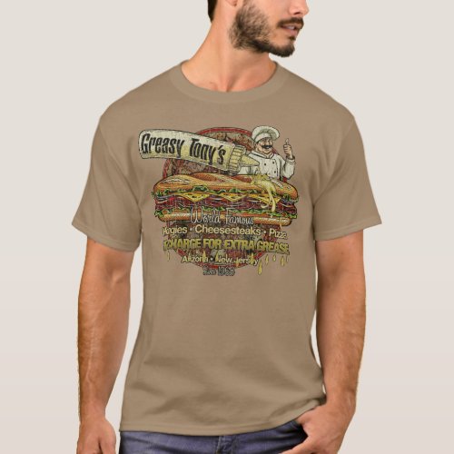 New Brunswick Greasy Tonys 1968  T_Shirt