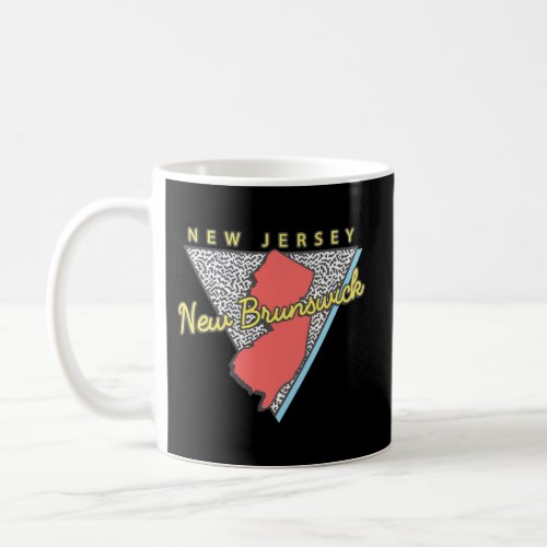 New Brunswick New Jersey Triangle Nj City Coffee Mug