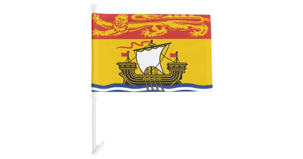 New Brunswick Province flag | Zazzle