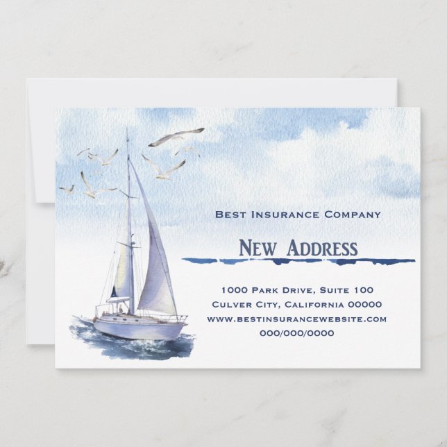 New Business New Address Announcement (Front)