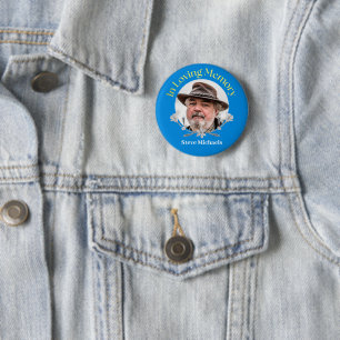 NEW! Button - In Memory Of - Standard, 2¼ Inch