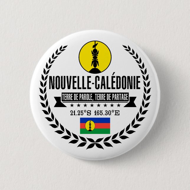 New Caledonia Button (Front)