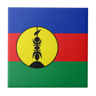 New Caledonia Flag Ceramic Tile