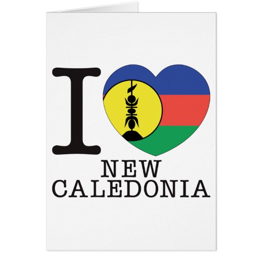 New Caledonia Love v2 Cards (Front)
