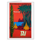 New Caledonia Vintage Poster Restored (Front)