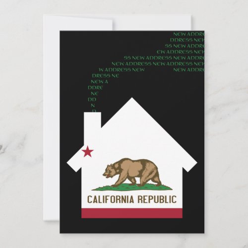 new california address announcement