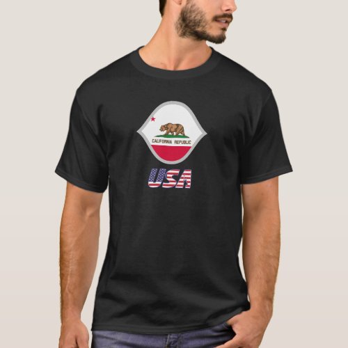 new california bear flag t_shirts