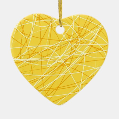 New canary yellow pattern trend 2014 accessories ceramic ornament