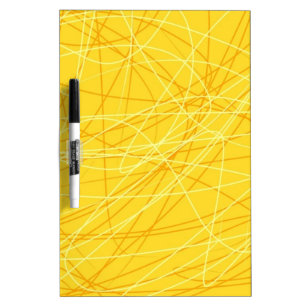 New canary yellow pattern trend 2014 accessories Dry-Erase board