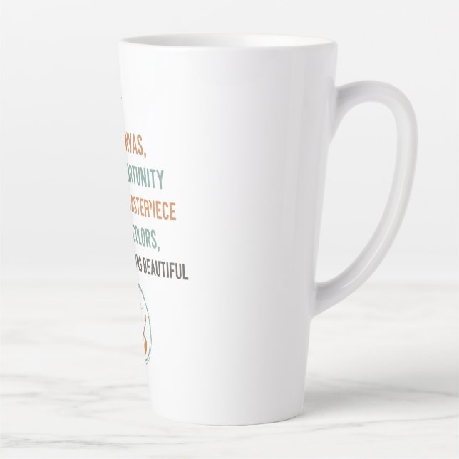 New Canvas Sunrise Latte Mug (Right)