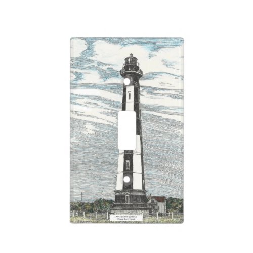 New Cape Henry Lighthouse Light Switch Cover