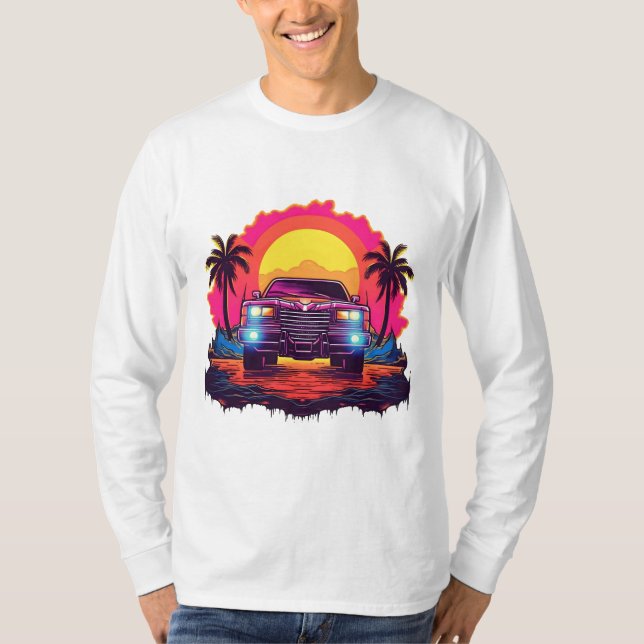 New car driving design  T-Shirt (Front)
