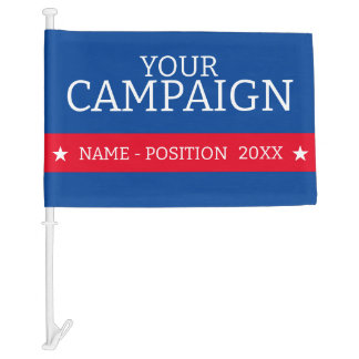 NEW! Car Flag - Custom Election Campaign