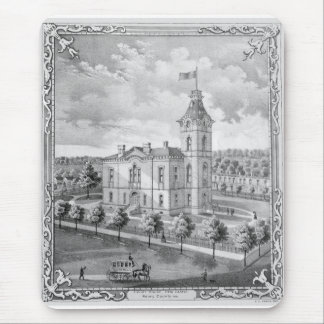 New Castle Court House 1875 Mouse Pad