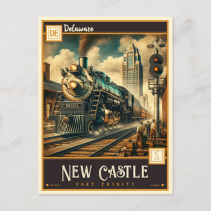 New Castle, Delaware Vintage Postcard