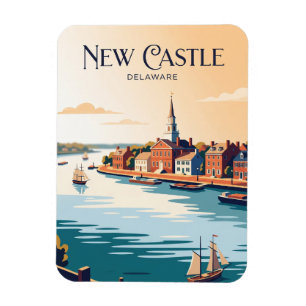New Castle USA Magnet