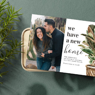 New Change of Address Moving Announcement Postcard