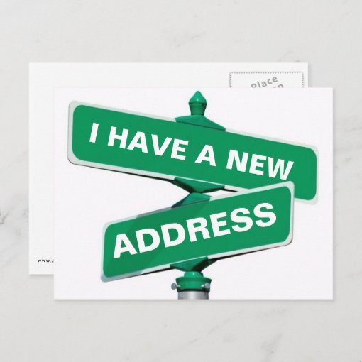 New Change Of Address Postcard | Zazzle