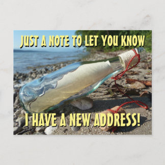 New Change Of Address Postcard