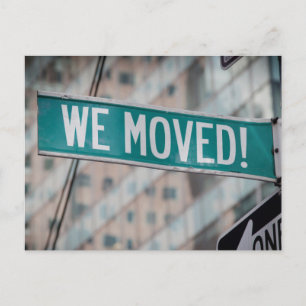 New Change Of Address Postcard