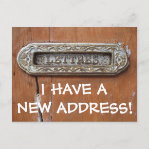 New Change Of Address Postcard