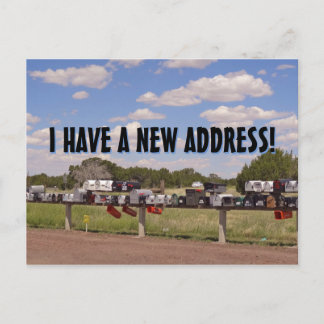 New Change Of Address Postcard