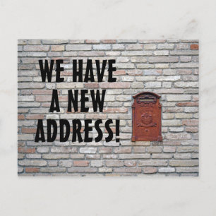 New Change Of Address Postcard