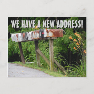 New Change Of Address Postcard