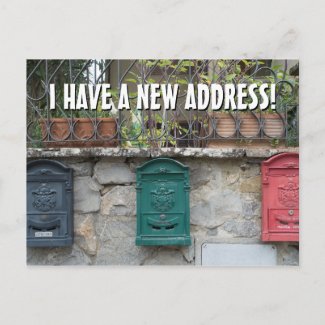 New Change Of Address Postcard