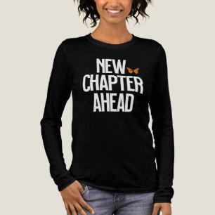 New Chapter Ahead Monarch Butterfly Quote Tri-Blend Shirt