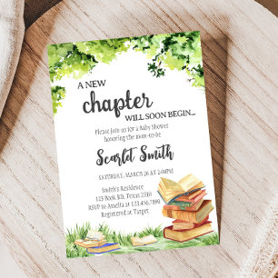 New Chapter Baby Shower Invitation