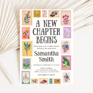 New Chapter Baby Shower Invitation