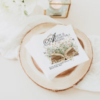 New Chapter Begin Book Wildflower Baby Shower