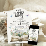 New Chapter Begins Baby Shower Vintage Wildflower Invitation<br><div class="desc">Celebrate the start of a beautiful new chapter with the A New Chapter Begins Baby Shower Vintage Wildflower Invitation. This enchanting design blends the timeless charm of vintage storybooks with delicate wildflowers and pink butterflies. Perfect for a storybook-themed baby shower, it creates a whimsical atmosphere that book lovers and nature...</div>