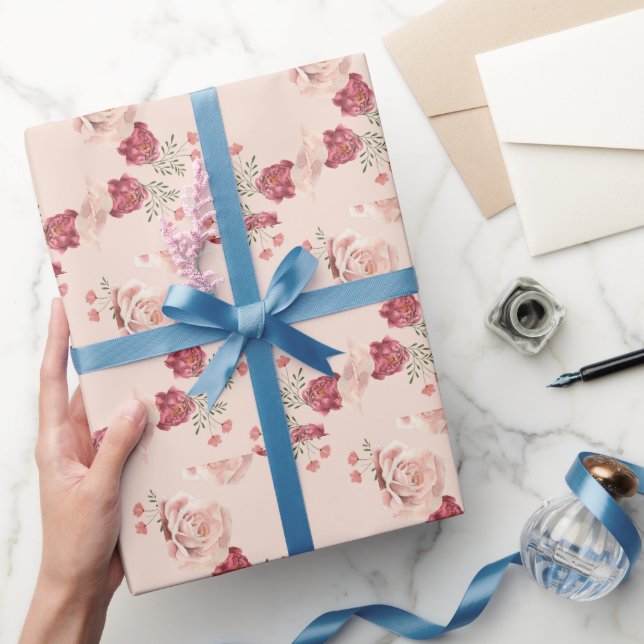 New Chapter Begins Book Bridal Shower  Wrapping Paper (Gifting)