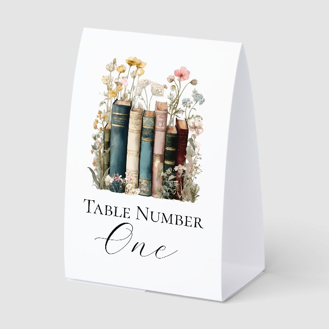New Chapter Begins Cards & Gifts Paper Table Tent (Front)