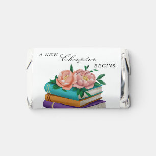 New Chapter Begins Floral Bridal Shower Hershey's Miniatures