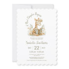 New Chapter Begins Giraffe Storybook Baby Shower 