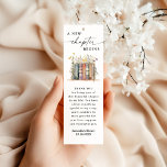 New Chapter Begins, Storybook Baby Shower Bookmarks<br><div class="desc">New Chapter Begins,  Storybook Baby Shower Bookmarks
This lovely bookmark baby shower favor features hand-painted watercolor books and wildflowers and modern typography. A perfect way to invite your loved ones to your special day! Easily edit most wording to match your event! Text colors are fully editable!</div>