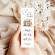 New Chapter Begins, Storybook Baby Shower Bookmarks