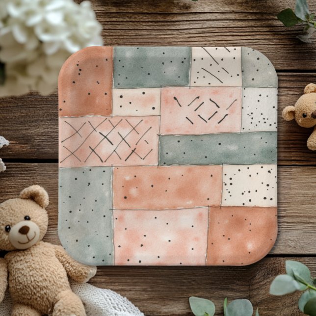 New Chapter Begins Storybook Baby Shower Paper Plates (Creator Uploaded)