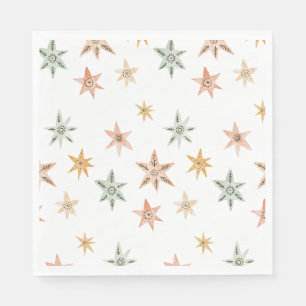 New Chapter Begins Storybook Baby Shower Stars Napkins