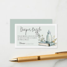 New Chapter Begins Storybook Enclosure Card