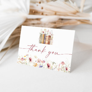 New Chapter Begins Storybook Thank You Card